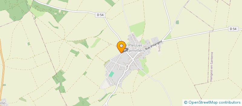 localisation de l'entreprise SCI DU MOULIN  LE PLESSIER-ROZAINVILLERS