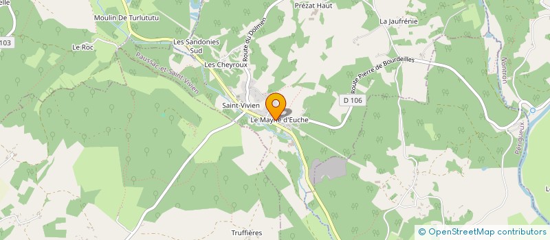 localisation de l'entreprise SCI DU MOULIN à BRANTOME EN PERIGORD