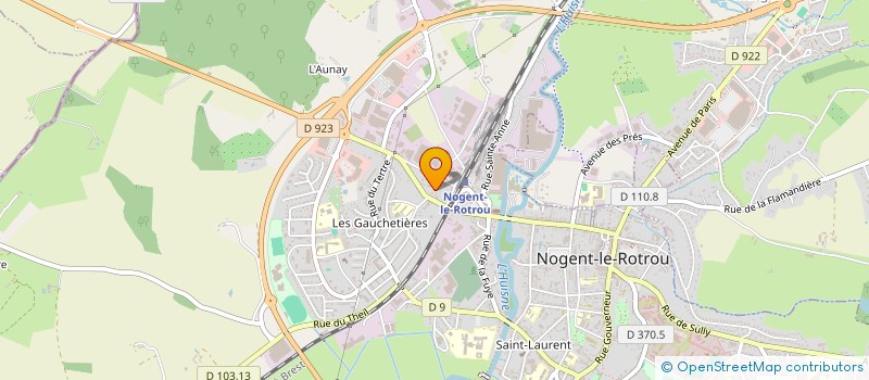 localisation de l'entreprise SCI DU MOULIN à NOGENT-LE-ROTROU