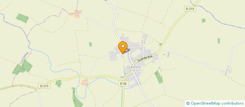 localisation de l'entreprise SCI DU MOULIN  GASTINS