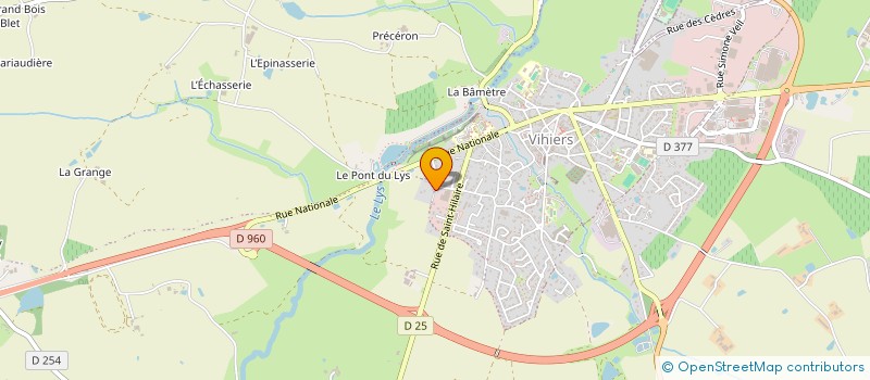 localisation de l'entreprise SCI DU MOULIN à LYS-HAUT-LAYON
