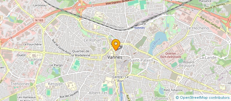 localisation de l'entreprise SCI DU MOULIN à VANNES