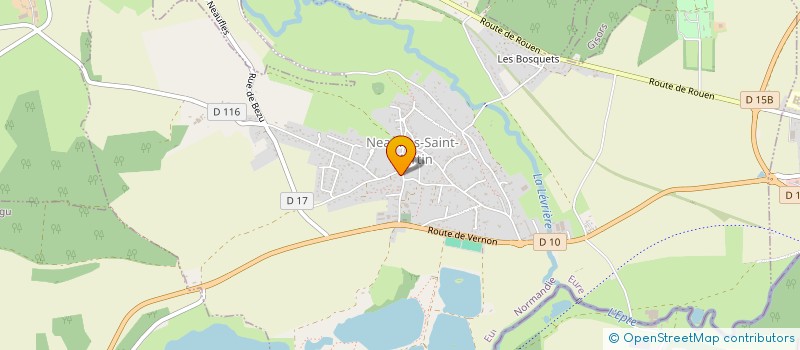 localisation de l'entreprise SCI DU MOULIN  NEAUFLES-SAINT-MARTIN