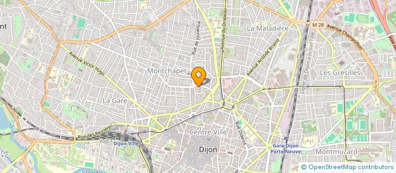 localisation de l'entreprise SCI DU MOULIN à DIJON