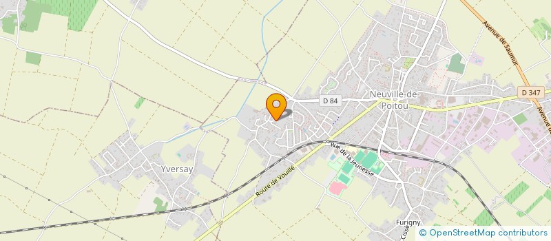 localisation de l'entreprise SCI DU MOULIN  NEUVILLE-DE-POITOU