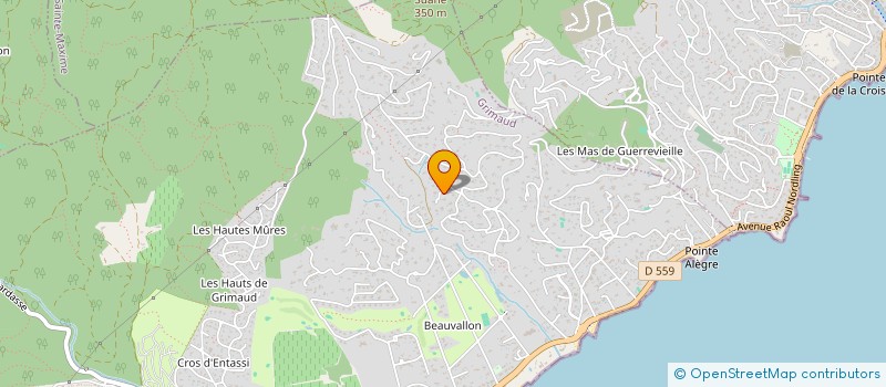 localisation de l'entreprise SCI DU MOULIN à GRIMAUD