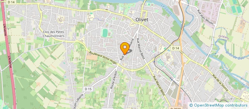localisation de l'entreprise SCI DU MOULIN  BEAUGENCY