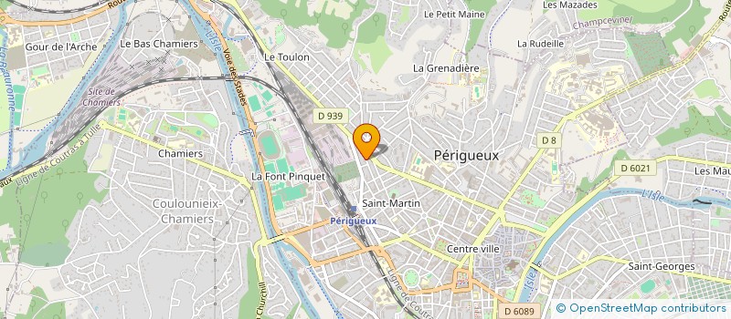 localisation de l'entreprise SCI DU MOULIN à PERIGUEUX