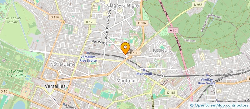 localisation de l'entreprise SCI DU MOULIN à VERSAILLES
