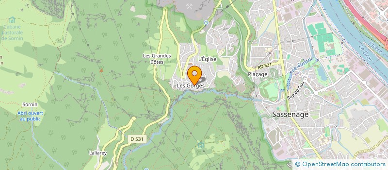 localisation de l'entreprise SCI DU MOULIN à NOYAREY