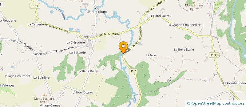 localisation de l'entreprise SCI DU MOULIN  VER