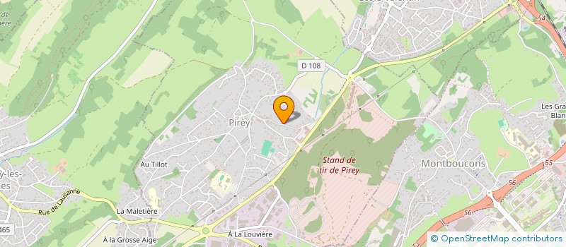 localisation de l'entreprise SCI DU MOULIN  PIREY