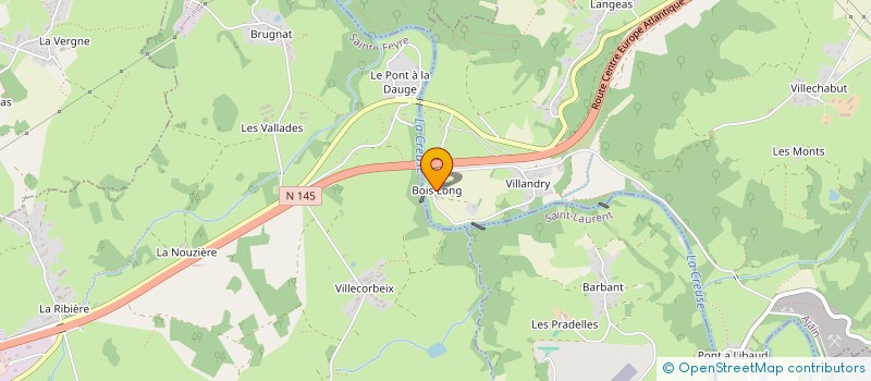 localisation de l'entreprise SCI DU MOULIN à AJAIN