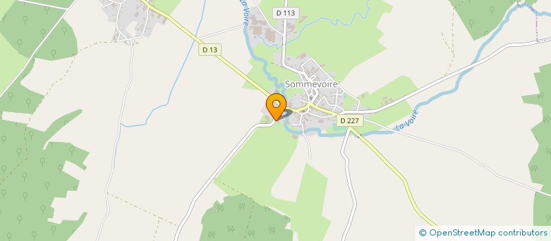 localisation de l'entreprise SCI DU MOULIN à SOMMEVOIRE