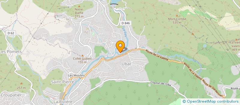 localisation de l'entreprise SCI DU MOULIN  LE REVEST-LES-EAUX