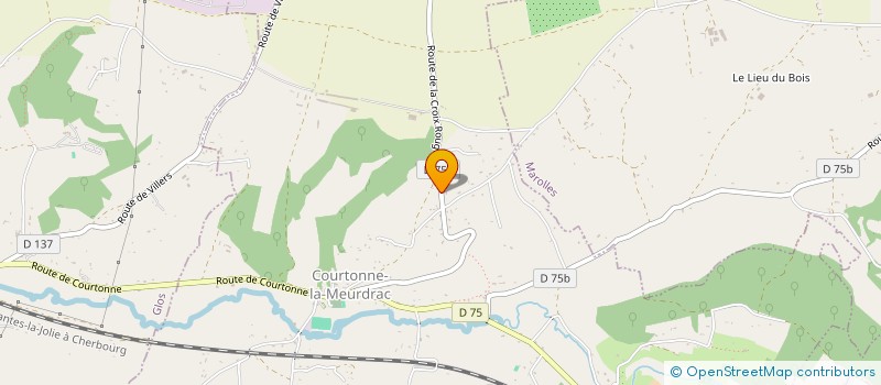 localisation de l'entreprise SCI DU MOULIN  COURTONNE-LA-MEURDRAC