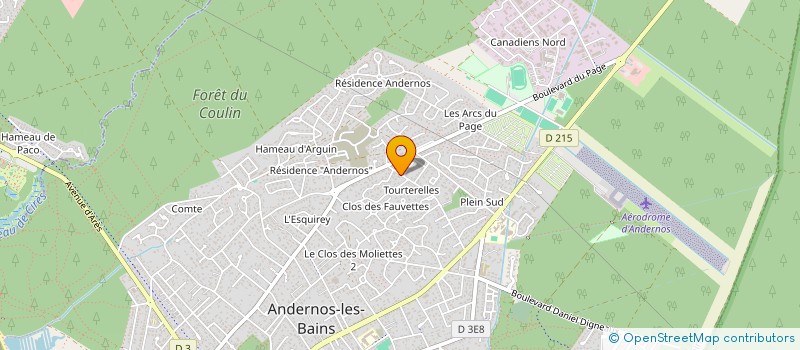 localisation de l'entreprise SCI DU MOULIN  ANDERNOS-LES-BAINS