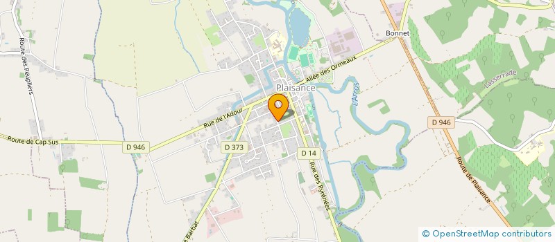 localisation de l'entreprise SCI DU MOULIN  PLAISANCE