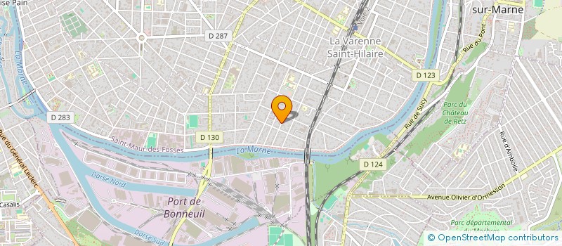 localisation de l'entreprise SCI DU MOULIN à SAINT-MAUR-DES-FOSSES