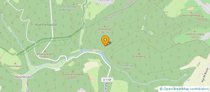 localisation de l'entreprise SCI DU MOULIN  MONTBRONN