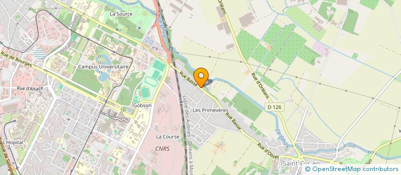 localisation de l'entreprise SCI DU MOULIN à SAINT-CYR-EN-VAL