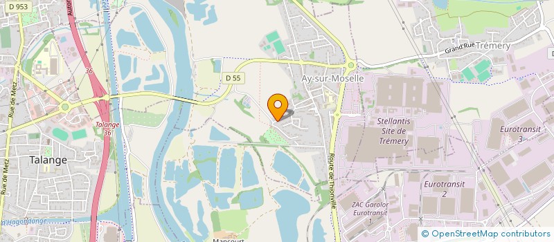 localisation de l'entreprise SCI DU MOULIN  AY-SUR-MOSELLE