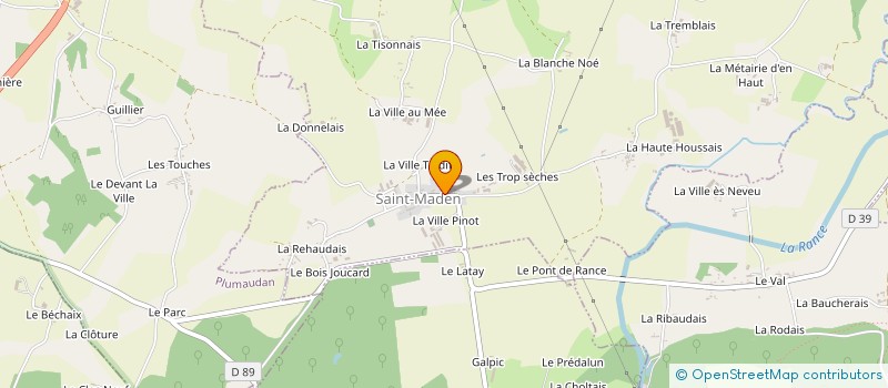 localisation de l'entreprise SCI DU MOULIN  GUITTE