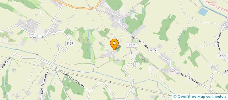 localisation de l'entreprise SCI DU MOULIN  LAVALETTE