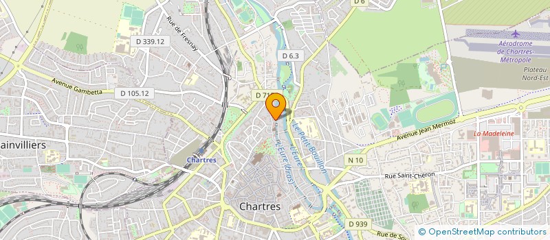 localisation de l'entreprise SCI DU MOULIN à CHARTRES