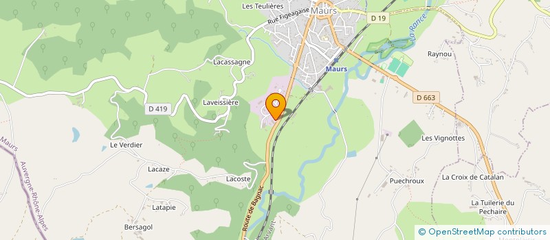 localisation de l'entreprise SCI DU MOULIN à MAURS