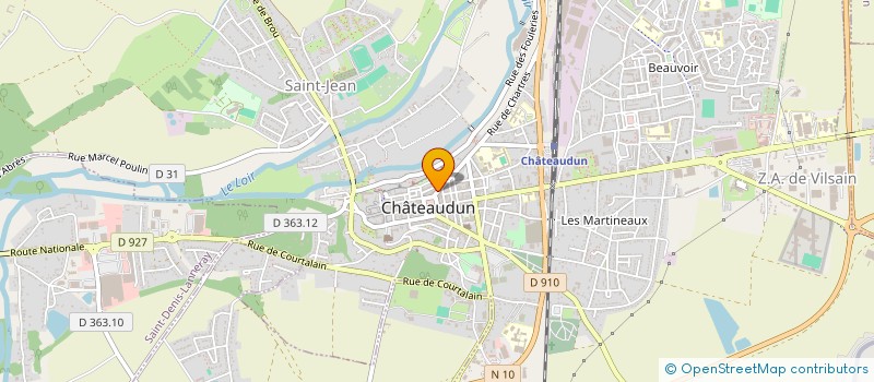localisation de l'entreprise SCI DU MOULIN à CHATEAUDUN