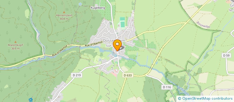 localisation de l'entreprise SCI DU MOULIN  DOSSENHEIM-SUR-ZINSEL