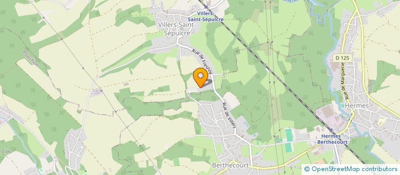 localisation de l'entreprise SCI DU MOULIN  VILLERS-SAINT-SEPULCRE
