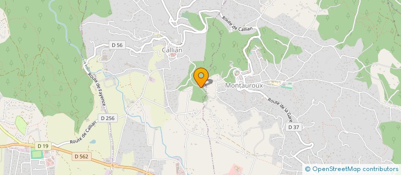 localisation de l'entreprise SCI DU MOULIN  CALLIAN