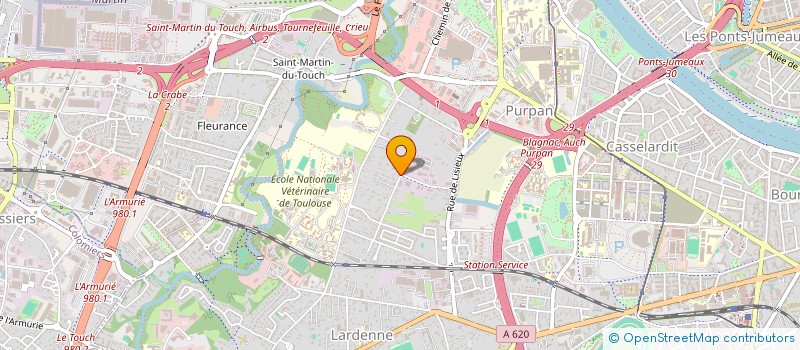 localisation de l'entreprise SCI DU MOULIN à TOULOUSE