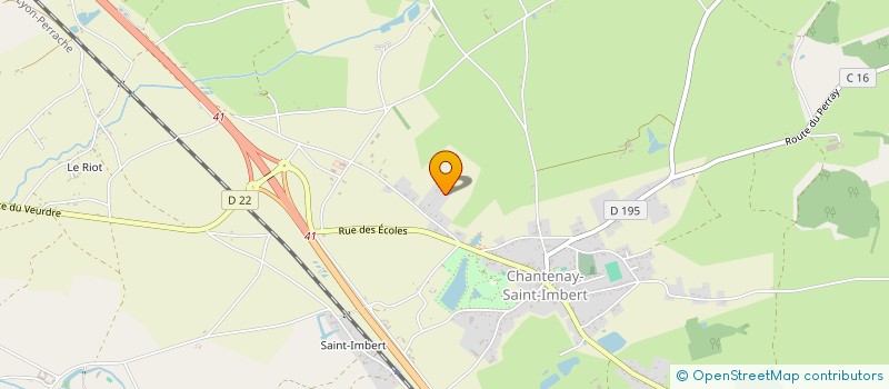 localisation de l'entreprise SCI DU MOULIN à CHANTENAY-SAINT-IMBERT