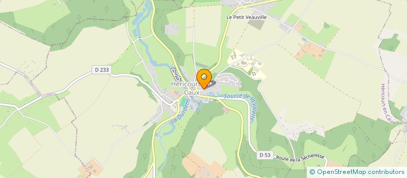 localisation de l'entreprise SCI DU MOULIN  HERICOURT-EN-CAUX