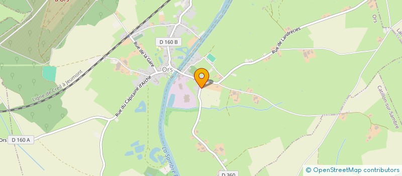 localisation de l'entreprise SCI DU MOULIN  ORS