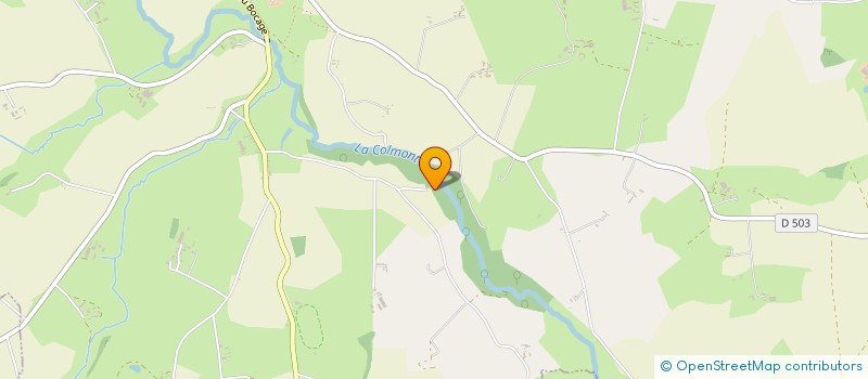 localisation de l'entreprise SCI DU MOULIN  BRECE