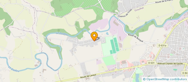 localisation de l'entreprise SCI DU MOULIN  GRAULHET