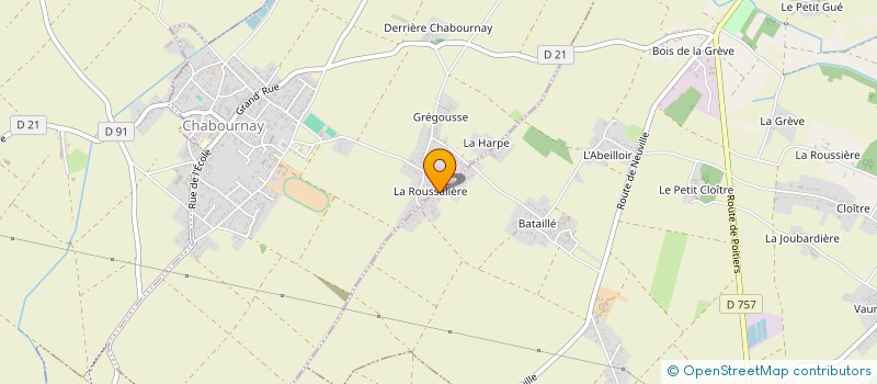 localisation de l'entreprise SCI DU MOULIN  CHABOURNAY