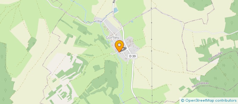 localisation de l'entreprise SCI DU MOULIN  GORHEY