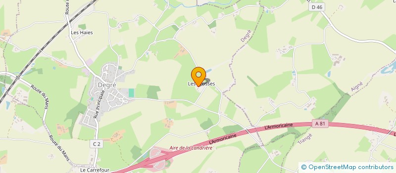 localisation de l'entreprise SCI DU MOULIN  DEGRE