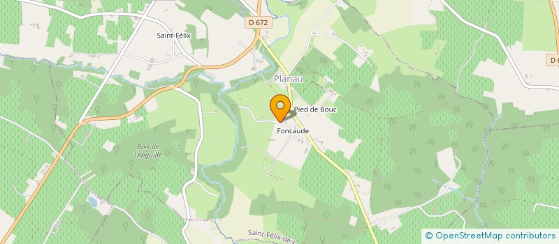 localisation de l'entreprise SCI DU MOULIN  SAINT-FELIX-DE-FONCAUDE