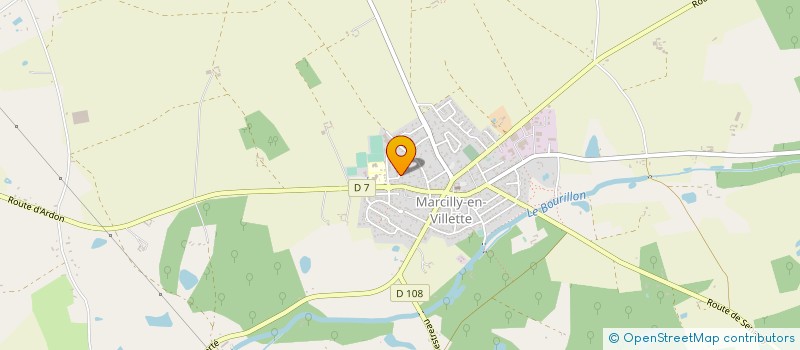 localisation de l'entreprise SCI DU MOULIN à MARCILLY-EN-VILLETTE