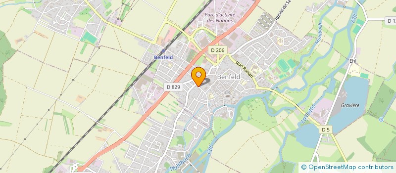 localisation de l'entreprise SCI DU MOULIN  SAND