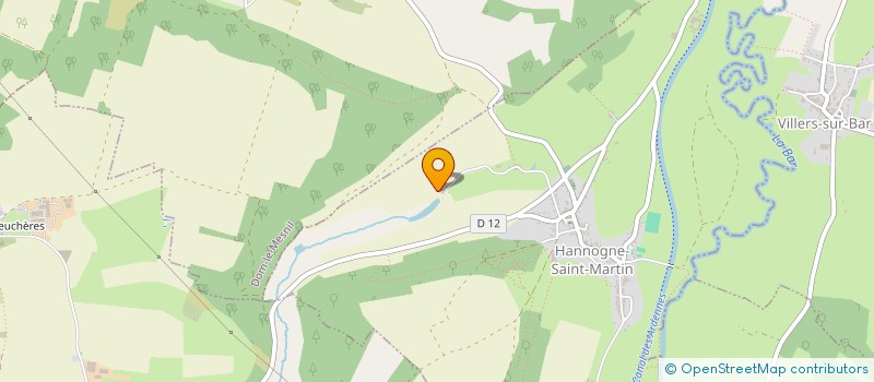 localisation de l'entreprise SCI DU MOULIN  HANNOGNE-SAINT-MARTIN