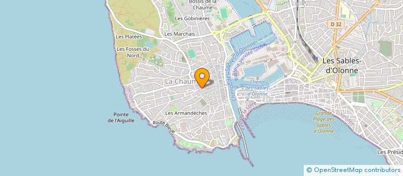 localisation de l'entreprise SCI DU MOULIN à LES SABLES D'OLONNE