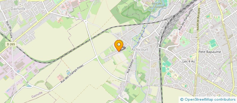 localisation de l'entreprise SCI DU MOULIN  ACHICOURT