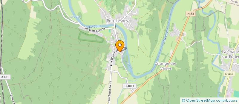 localisation de l'entreprise SCI DU MOULIN  PORT-LESNEY